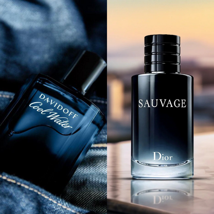 Sauvage Dior & Davidoff Cool Water Perfume Bundle – Luxury Fragrance In 100ML