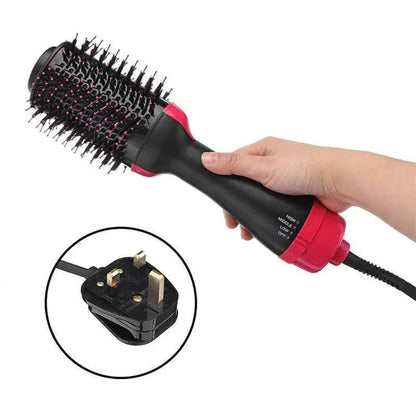 One Step 3 in 1 Hair Dryer (Hairdryer Comb+Hair Straightener Brush+Hair Curler Styler Brush)
