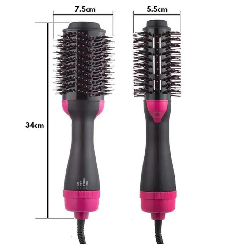 One Step 3 in 1 Hair Dryer (Hairdryer Comb+Hair Straightener Brush+Hair Curler Styler Brush)