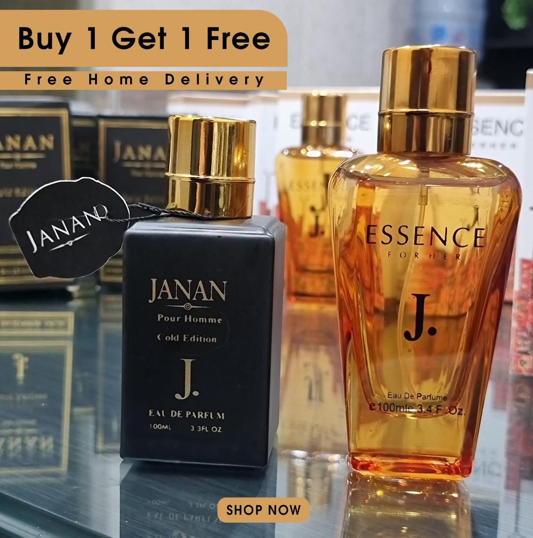 Pack of 2 J.Perfumes Janan & Essence | For Men And Women For Your Love 100ml