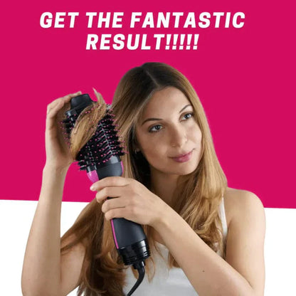 One Step 3 in 1 Hair Dryer (Hairdryer Comb+Hair Straightener Brush+Hair Curler Styler Brush)
