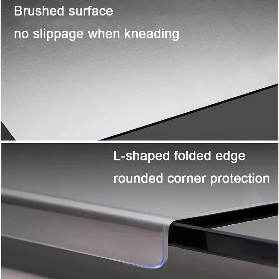 Stainless Steel Cutting Board (Large 48x40 cm) Delivery Free