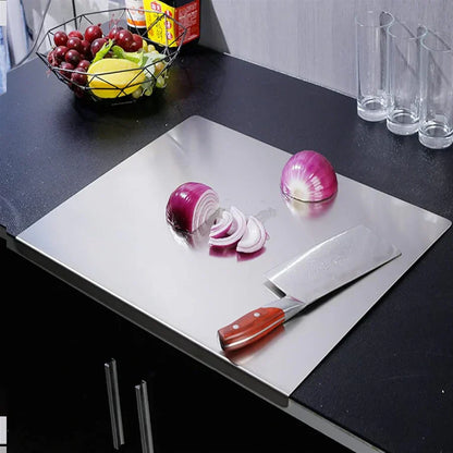 Stainless Steel Cutting Board (Large 48x40 cm) Delivery Free
