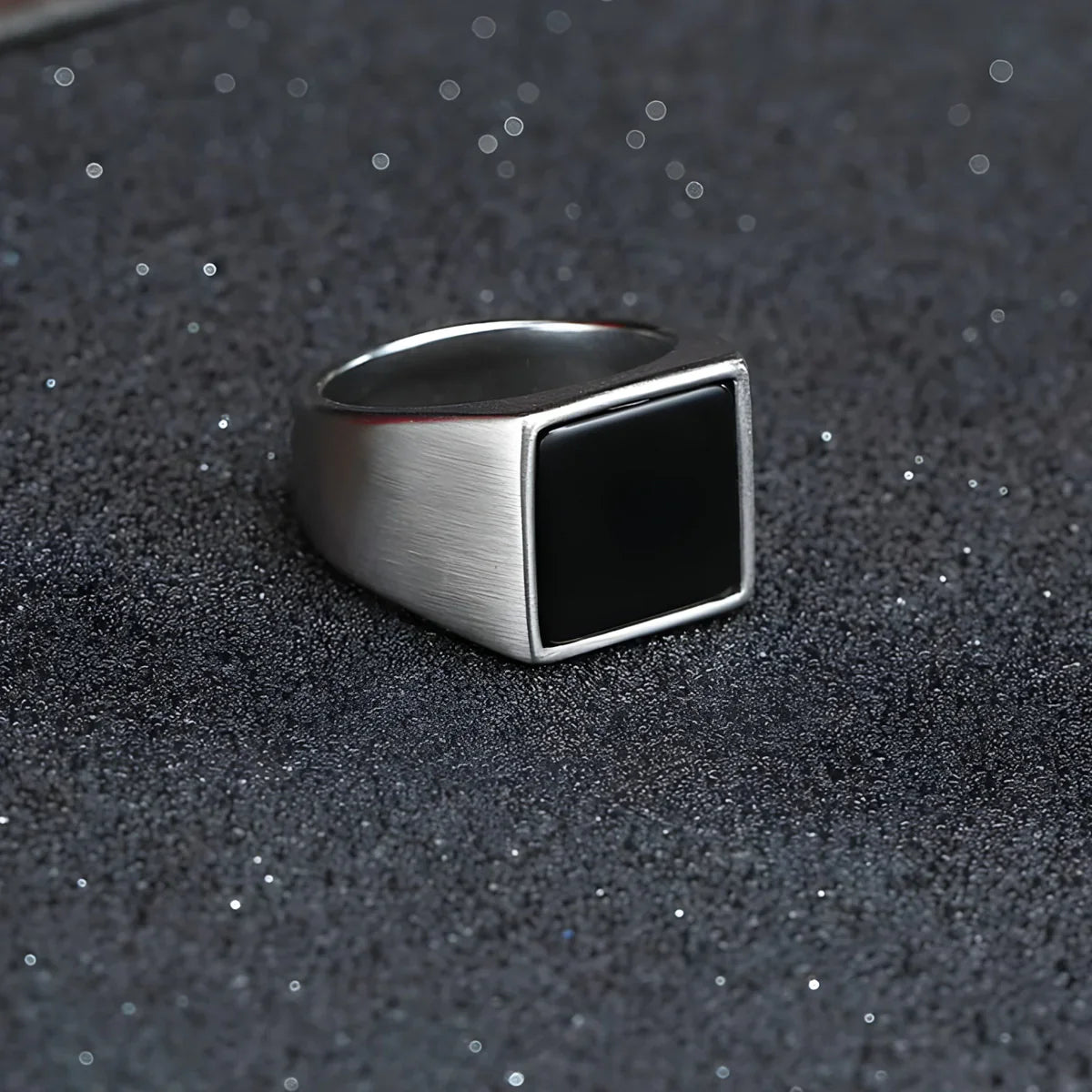 Black Onyx Men's Luxury Jewelry Set
- Necklace, Bracelet & Ring