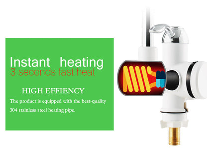 Instant Hot Water Tap | Electric Geyser for Bathroom and Kitchen Basin