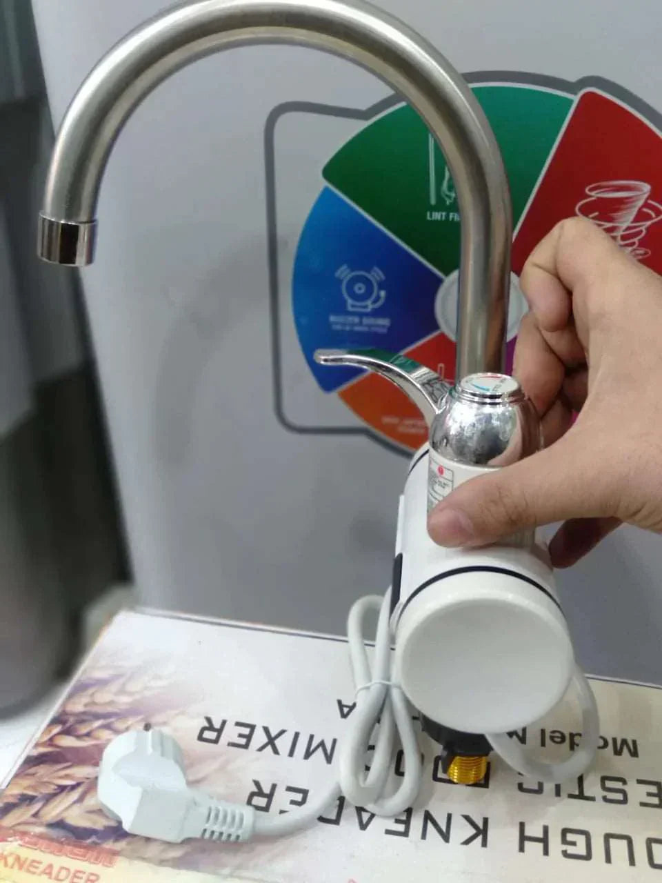 Instant Hot Water Tap | Electric Geyser for Bathroom and Kitchen Basin