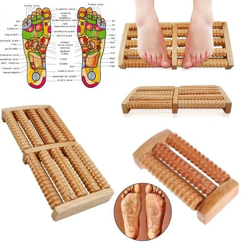 Wooden Foot Massager – Instant Pain & Stress Relief