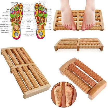 Wooden Foot Massager – Instant Pain & Stress Relief