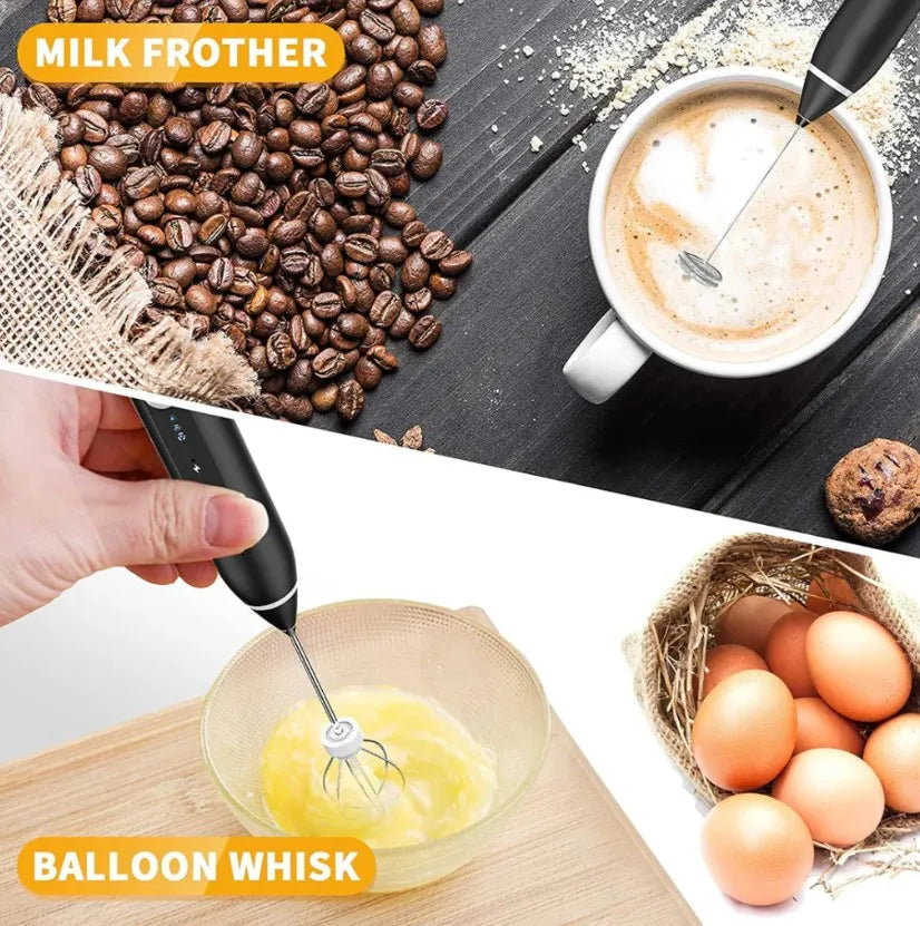 2 in 1 High Quality Coffee Beater and Egg Whisker